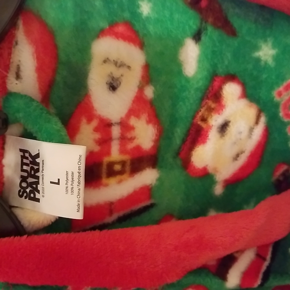 South Park Bundle Set. Christmas POO. Howdy Ho! Mr. Hanky Robe & Slippers NEW! - Picture 7 of 16